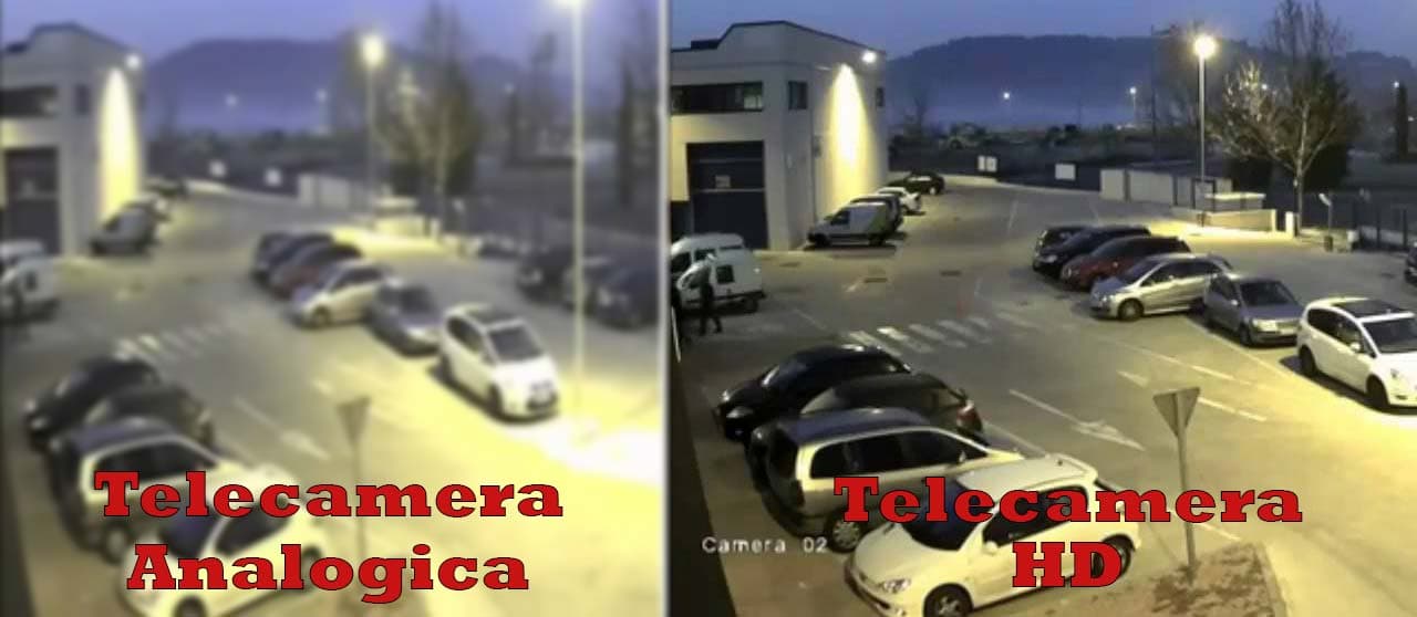 telecamera-analogica-vs-HD C.A.T. sistemi di sicurezza - Torino e provincia