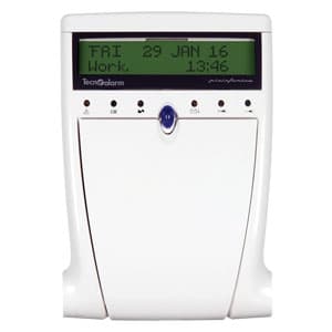 Tastiera Tecnoalarm LCD 300 s con sintesi vocale — assistenza e installazione a Torino