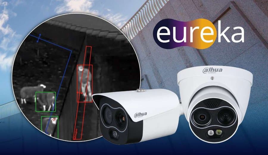 Rilevamento di persone e veicoli con telecamera termica ibrida Dahua serie Eureka — Torino e provincia