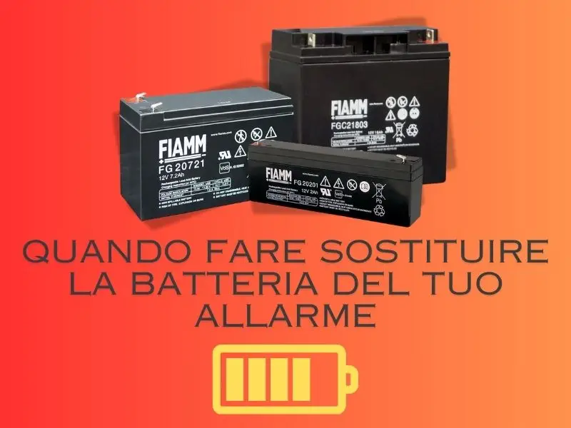 Batteria Antifurto: Quando Sostituirla e quando fare manutenzione