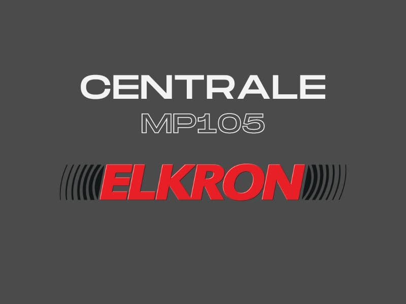 Assistenza Tecnica per la Centrale Elkron MP105