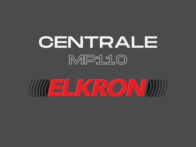 Assistenza Tecnica per la Centrale Elkron MP110